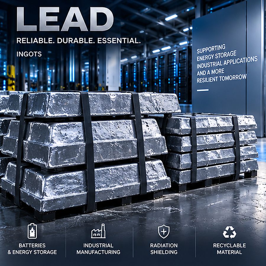 Lead — ingots